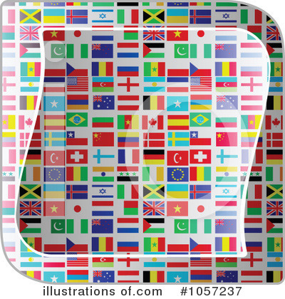 Royalty-Free (RF) Flags Clipart Illustration by Andrei Marincas - Stock Sample #1057237