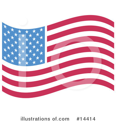 Royalty-Free (RF) Flags Clipart Illustration by Andy Nortnik - Stock Sample #14414