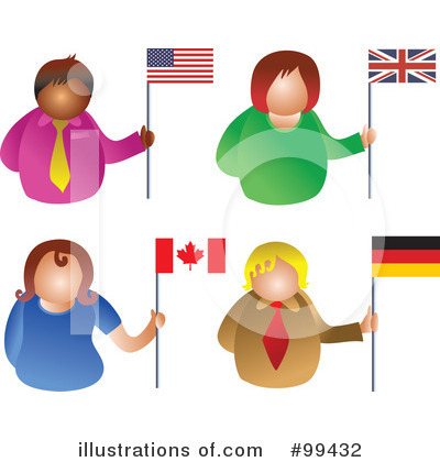 Royalty-Free (RF) Flags Clipart Illustration by Prawny - Stock Sample #99432