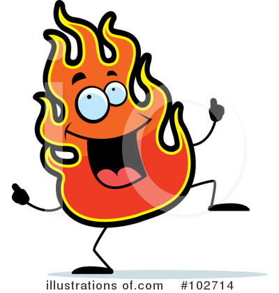 Flame Clipart #102714 by Cory Thoman
