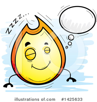 Flame Clipart #1425633 by Cory Thoman