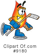 Flame Clipart #9180 by Mascot Junction