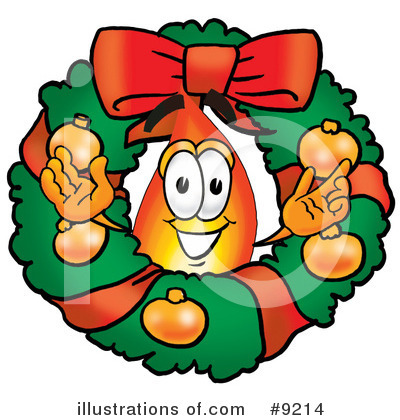 Flame Mascot Clipart #9214 by Mascot Junction