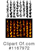 Flames Clipart #1167972 by Vector Tradition SM