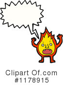 Flames Clipart #1178915 by lineartestpilot