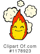 Flames Clipart #1178923 by lineartestpilot