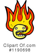 Flames Clipart #1190698 by lineartestpilot