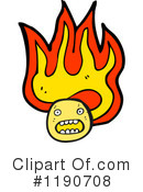 Flames Clipart #1190708 by lineartestpilot