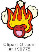Flames Clipart #1190775 by lineartestpilot