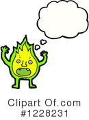 Flames Clipart #1228231 by lineartestpilot