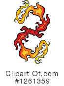 Flames Clipart #1261359 by Chromaco