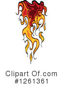 Flames Clipart #1261361 by Chromaco