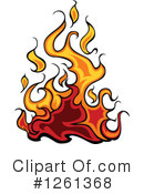 Flames Clipart #1261368 by Chromaco