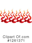 Flames Clipart #1261371 by Chromaco