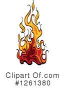 Flames Clipart #1261380 by Chromaco
