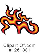 Flames Clipart #1261381 by Chromaco