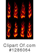 Flames Clipart #1286064 by Vector Tradition SM