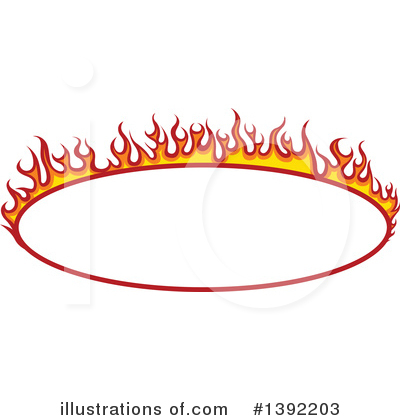 Flames Clipart #1392203 by dero