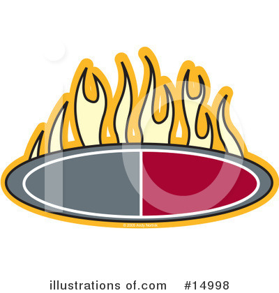 Royalty-Free (RF) Flames Clipart Illustration by Andy Nortnik - Stock Sample #14998