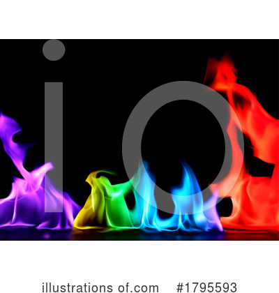 Royalty-Free (RF) Flames Clipart Illustration by dero - Stock Sample #1795593