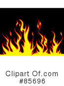 Flames Clipart #85696 by KJ Pargeter