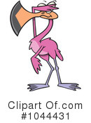 Flamingo Clipart #1044431 by toonaday
