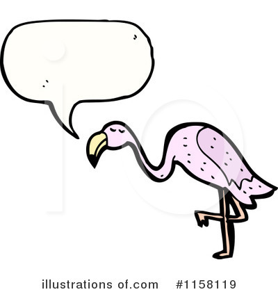 Flamingo Clipart #1158119 by lineartestpilot