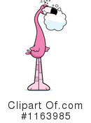Flamingo Clipart #1163985 by Cory Thoman