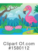 Flamingo Clipart #1580112 by visekart