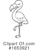 Flamingo Clipart #1653921 by visekart