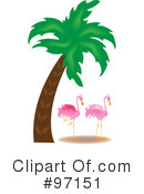 Flamingo Clipart #97151 by Pams Clipart