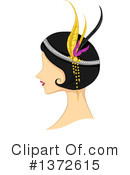 Flapper Clipart #1372615 by BNP Design Studio