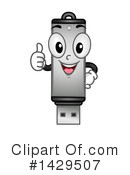 Flash Drive Clipart #1429507 by BNP Design Studio