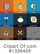 Flat Icons Clipart #1336426 by ColorMagic