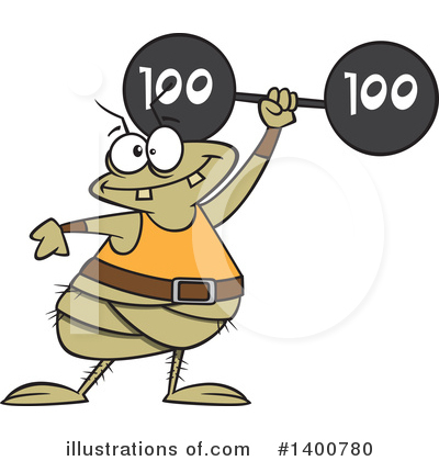 Barbell Clipart #1400780 by toonaday