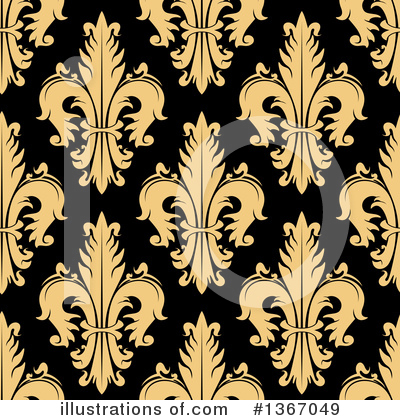 Royalty-Free (RF) Fleur De Lis Clipart Illustration by Vector Tradition SM - Stock Sample #1367049