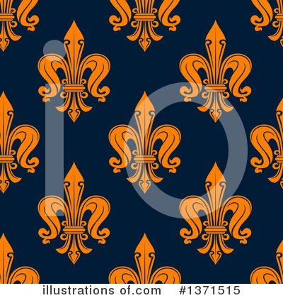 Royalty-Free (RF) Fleur De Lis Clipart Illustration by Vector Tradition SM - Stock Sample #1371515