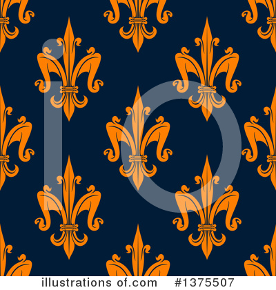 Royalty-Free (RF) Fleur De Lis Clipart Illustration by Vector Tradition SM - Stock Sample #1375507