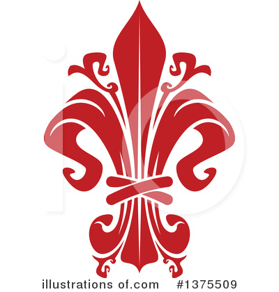 Royalty-Free (RF) Fleur De Lis Clipart Illustration by Vector Tradition SM - Stock Sample #1375509