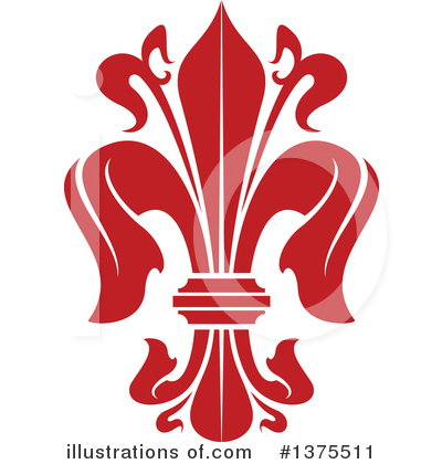 Royalty-Free (RF) Fleur De Lis Clipart Illustration by Vector Tradition SM - Stock Sample #1375511