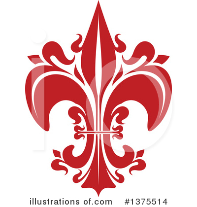 Royalty-Free (RF) Fleur De Lis Clipart Illustration by Vector Tradition SM - Stock Sample #1375514