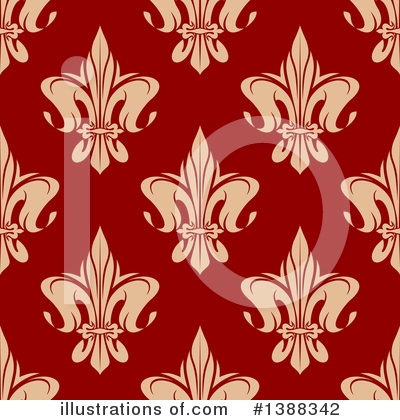 Royalty-Free (RF) Fleur De Lis Clipart Illustration by Vector Tradition SM - Stock Sample #1388342