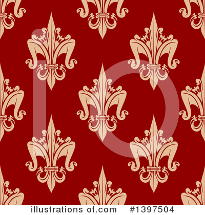 Royalty-Free (RF) Fleur De Lis Clipart Illustration by Vector Tradition SM - Stock Sample #1397504