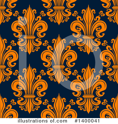Royalty-Free (RF) Fleur De Lis Clipart Illustration by Vector Tradition SM - Stock Sample #1400041