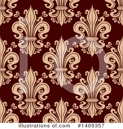 Royalty-Free (RF) Fleur De Lis Clipart Illustration by Vector Tradition SM - Stock Sample #1409357
