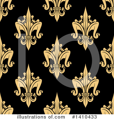 Royalty-Free (RF) Fleur De Lis Clipart Illustration by Vector Tradition SM - Stock Sample #1410433