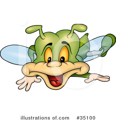 Royalty-Free (RF) Flies Clipart Illustration by dero - Stock Sample #35100