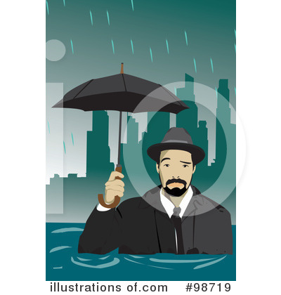 Royalty-Free (RF) Flood Clipart Illustration by mayawizard101 - Stock Sample #98719