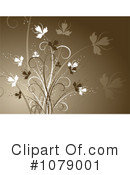 Floral Background Clipart #1079001 by KJ Pargeter