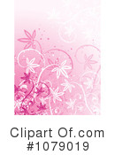 Floral Background Clipart #1079019 by KJ Pargeter